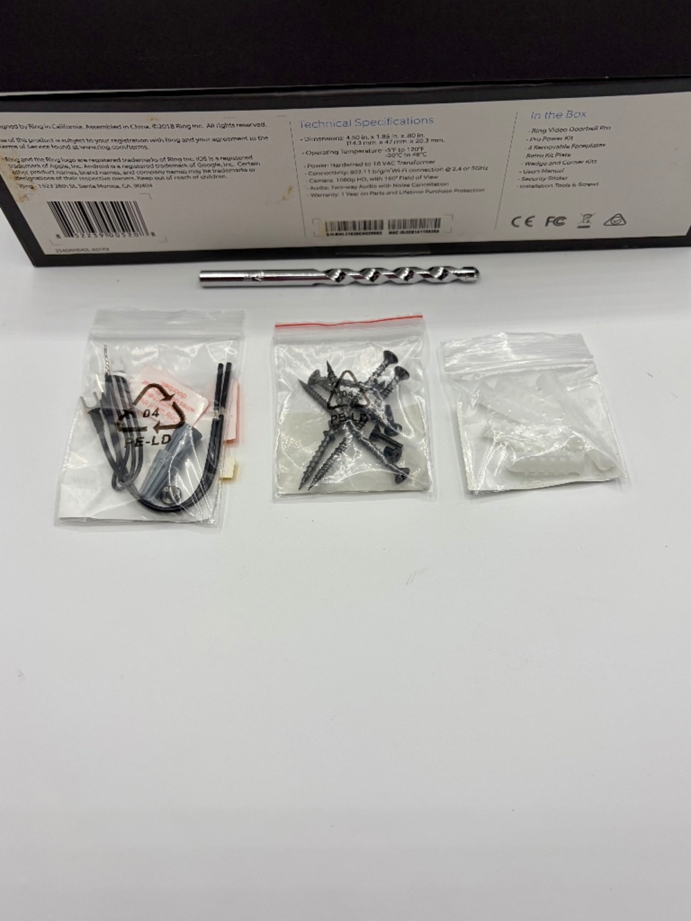 Ring Video Doorbell Pro Mounting Kit - Picture 4 of 7